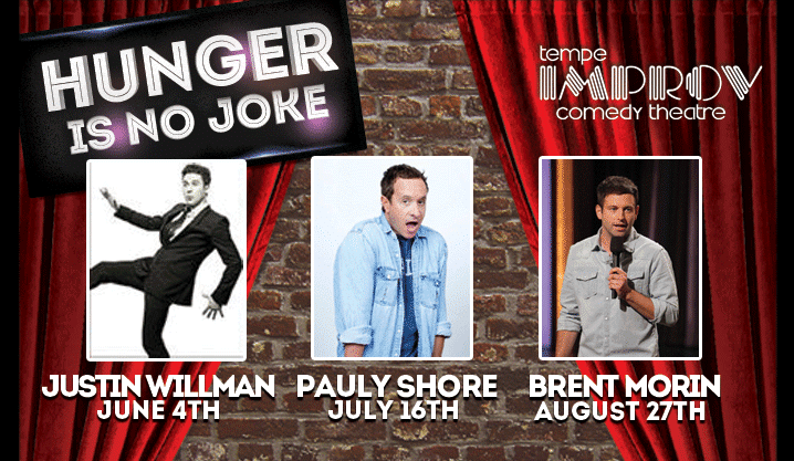 Fight Hunger and Giggle! Tempe Improv Hosts 2nd Annual "Hunger is No Joke" Comedy Series