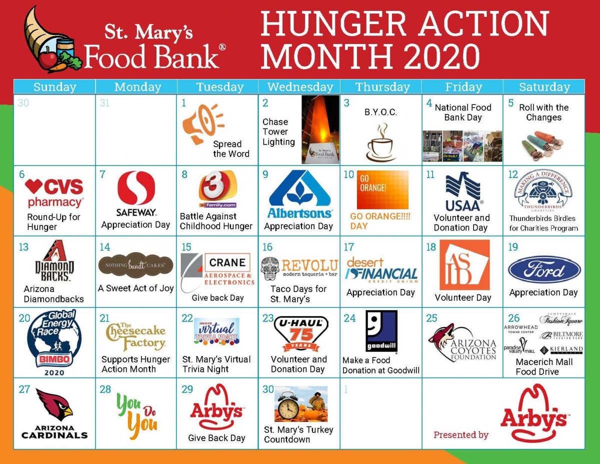 Hunger Action Month September 2020